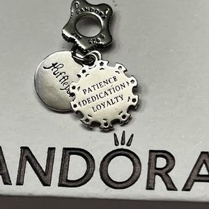New Pandora Harry Potter Hufflepuff dangle charm